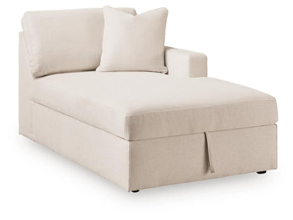 Modmax - RAF Corner Chaise With Storage - Oyster