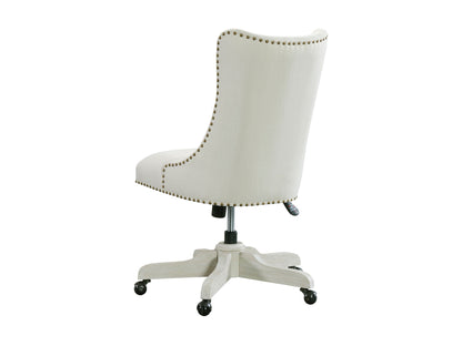 Maisie - Upholstered Desk Chair - Champagne