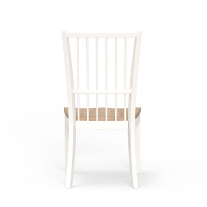 Americana Modern Dining - Spindle Back Dining Chair (Set of 2) - Cotton White