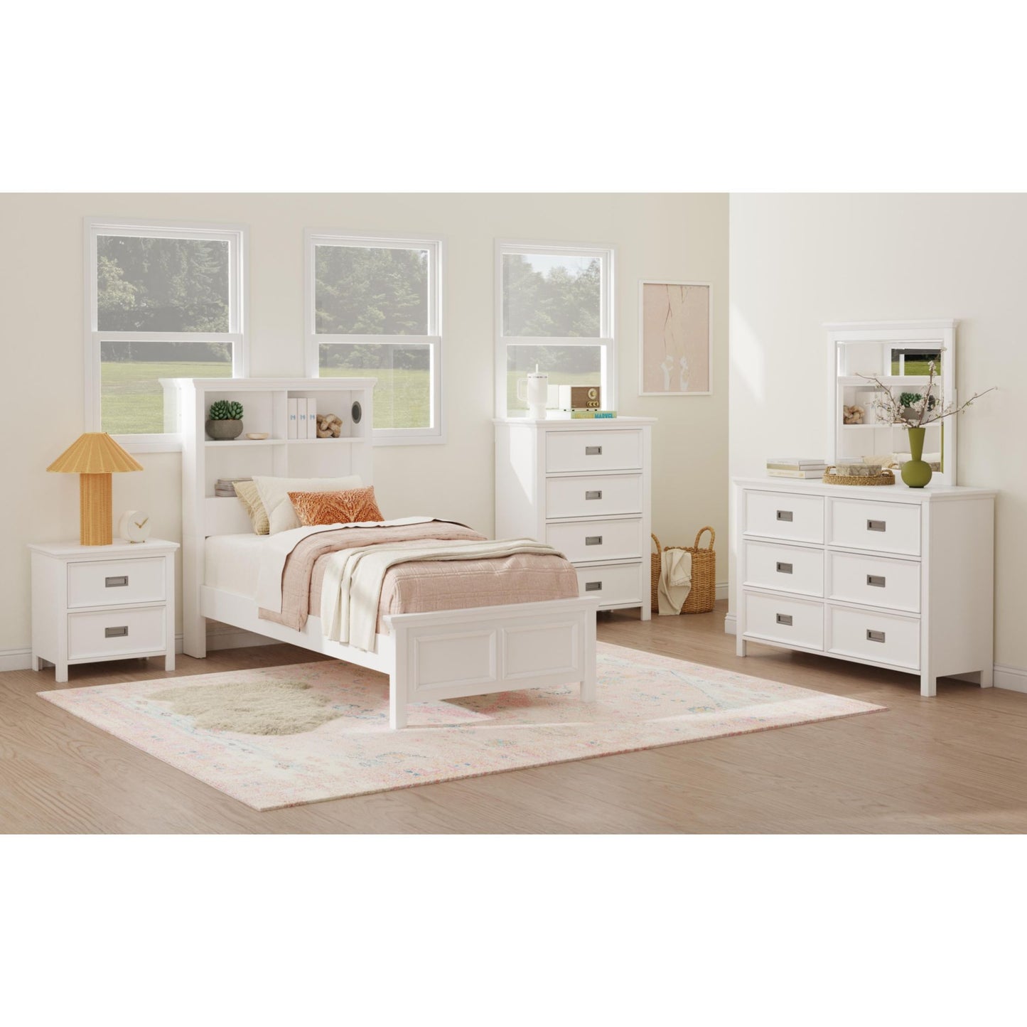 Hampton Kids - Dresser And Mirror Set