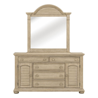 Summer House - Dresser & Mirror - Sand Dune
