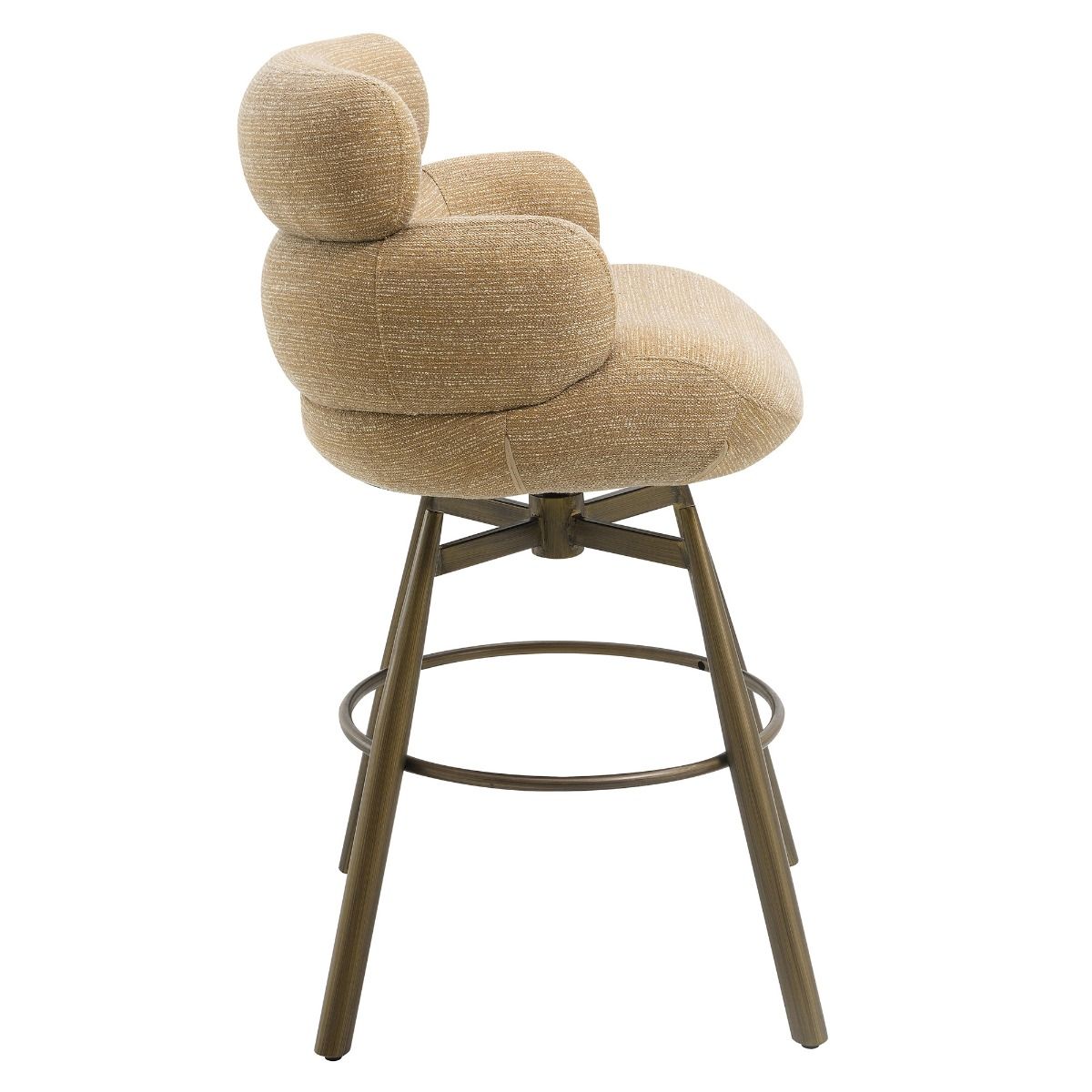 Jena - Fabric Counter Height Chair With Swivel