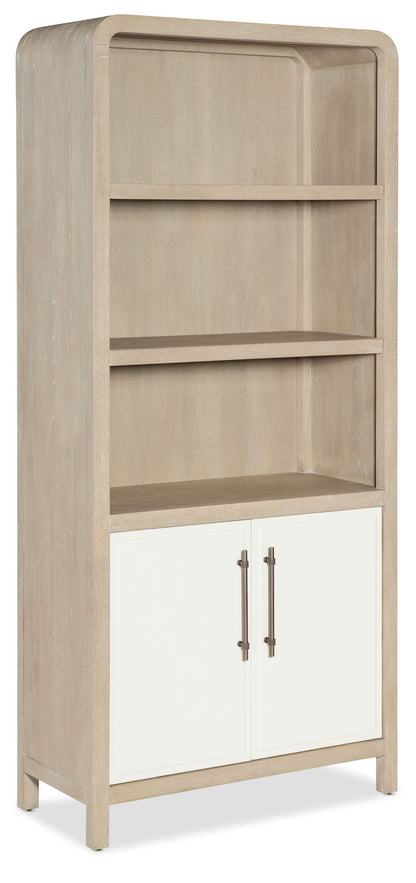 Home Office - Wood Bookcase - Light Brown