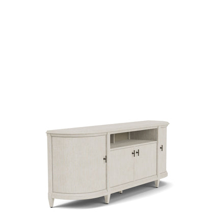 Carmella - Media Console - Pebble Oak