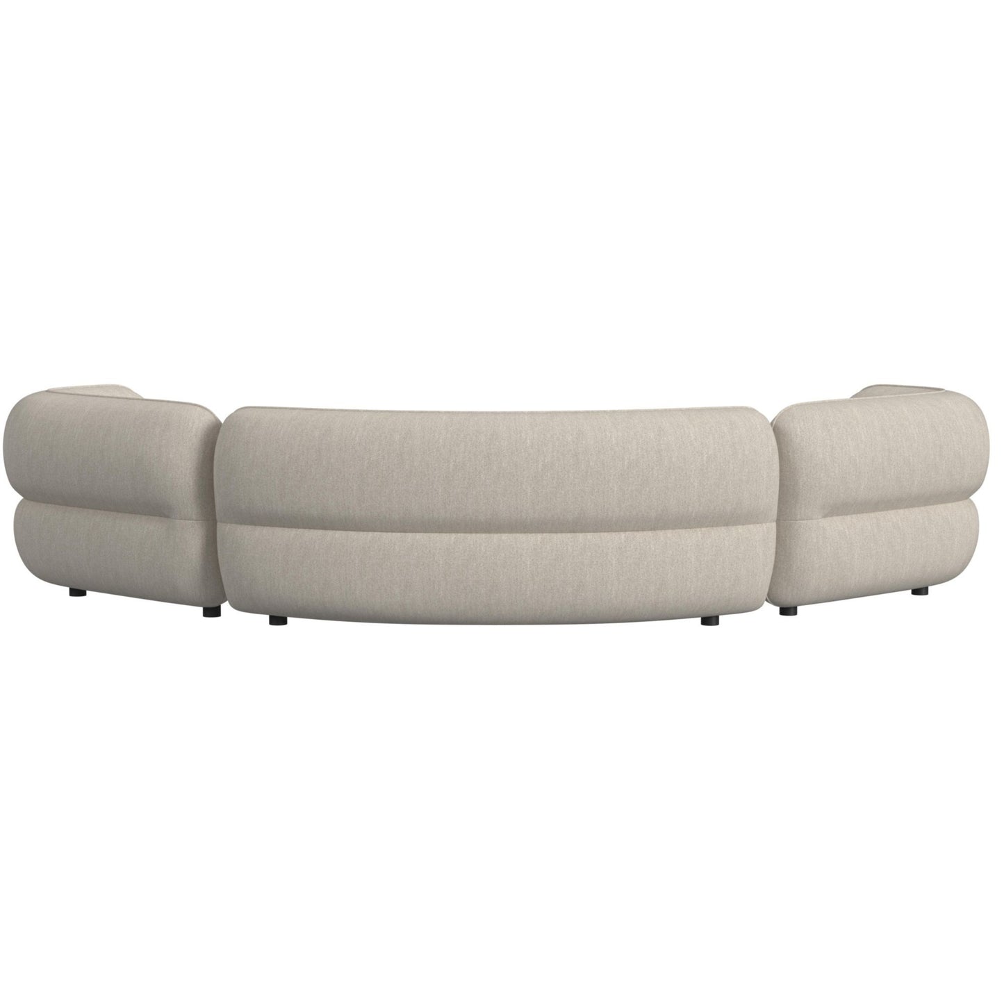 Four Seasons - Sectional Set With 6 Pillows - Camel