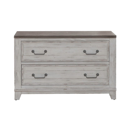 River Place - Curio Base - Riverstone White & Tobacco