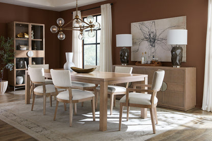 Sonnet - Display Cabinet - Dark Gray / Light Brown