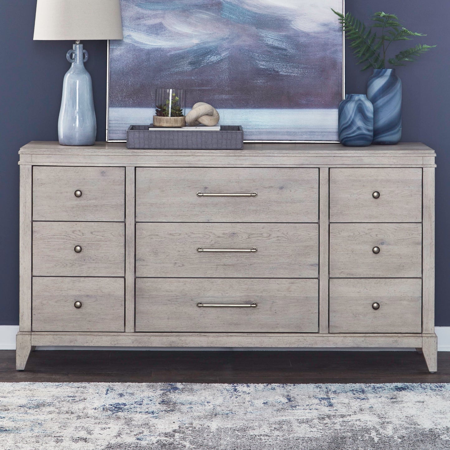 New Haven - 9 Drawer Dresser - Sanctuary White