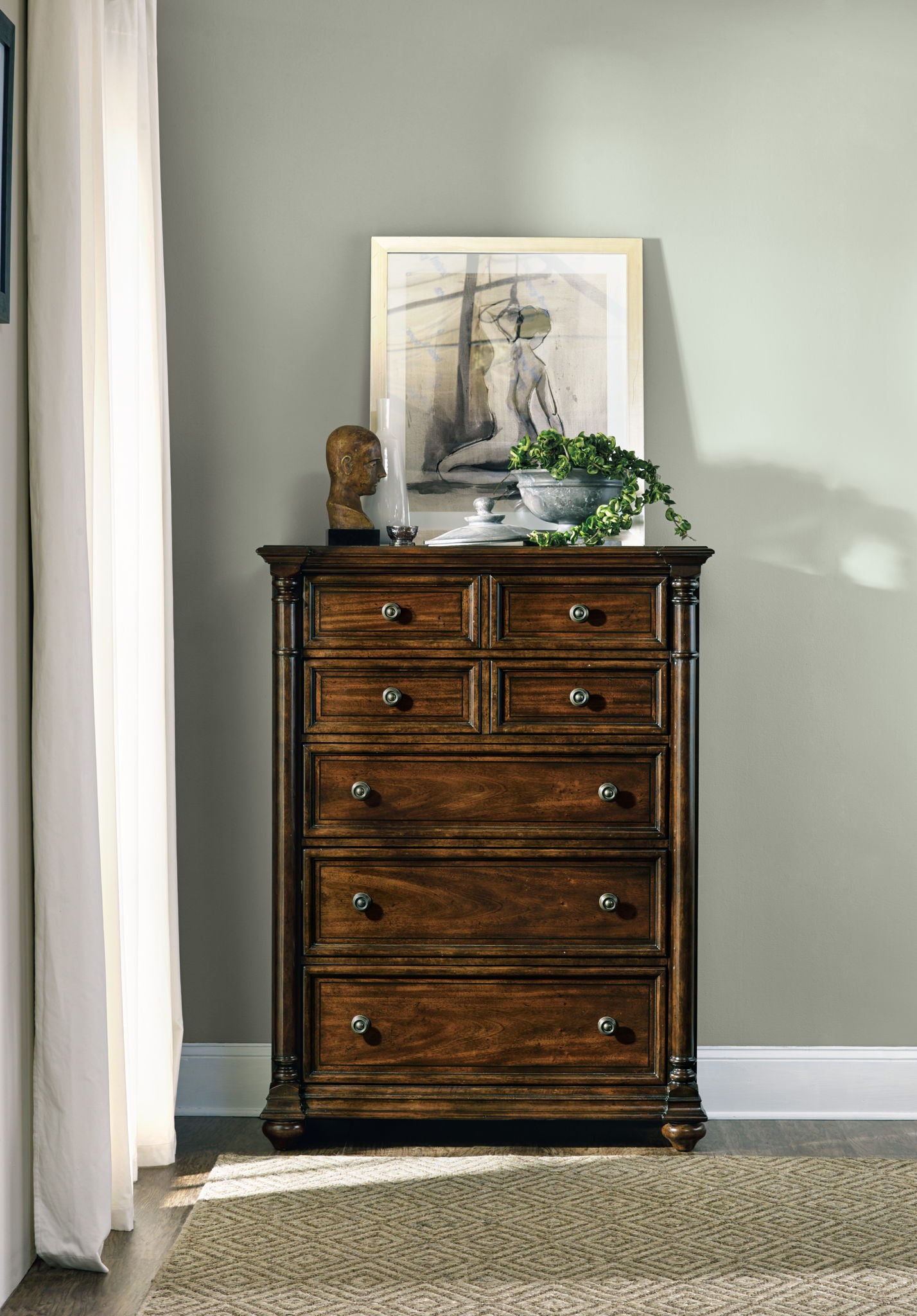 Leesburg - Chest - Dark Brown