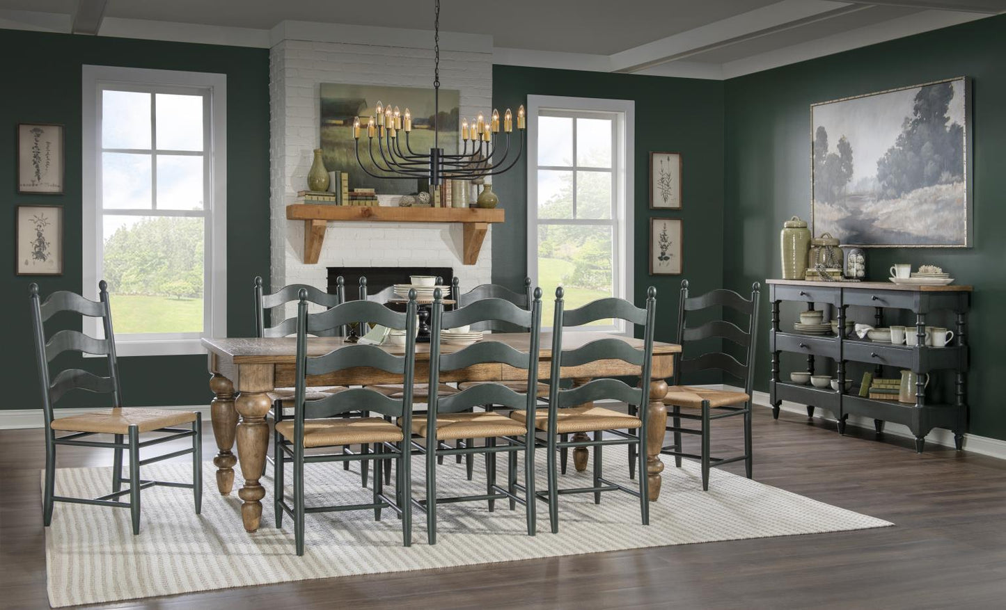 Vintage Market - Turned Bobbin Leg Console Table