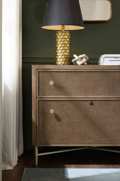 Sonnet - Sonnet Lateral File - Dark Gray / Light Brown