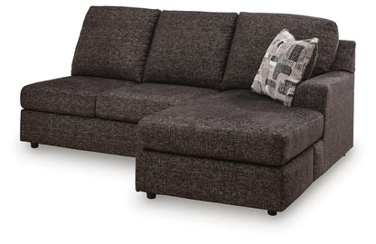Lentiz - RAF Sofa Chaise - Onyx