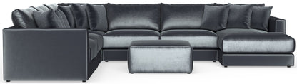Remington - Modular Sofa And Cocktail Ottoman - Slate
