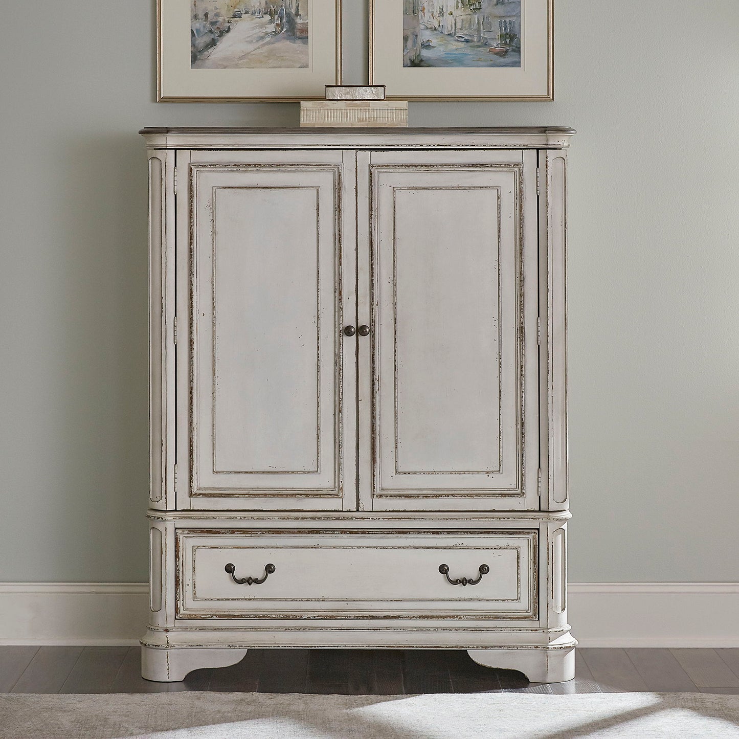 Magnolia Manor - Door Chest - Antique White