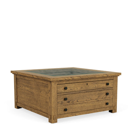 Windsor - Square Cocktail Table - Brandy