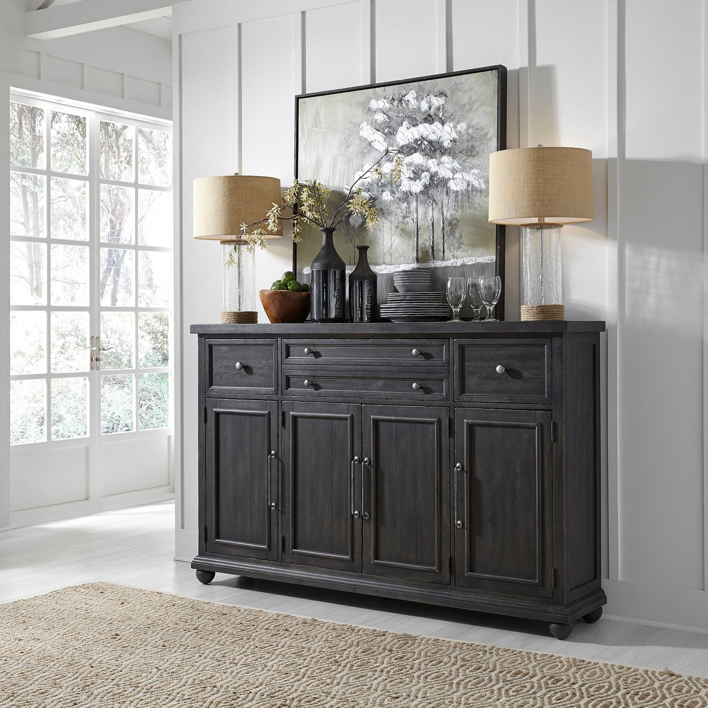 Harvest Home - Hall Buffet - Chalkboard