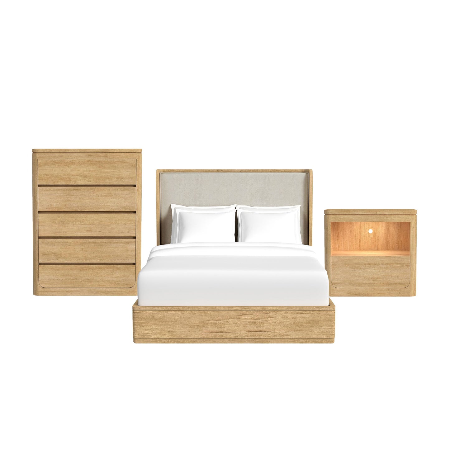 Rosalie - Upholstered Bedroom Set