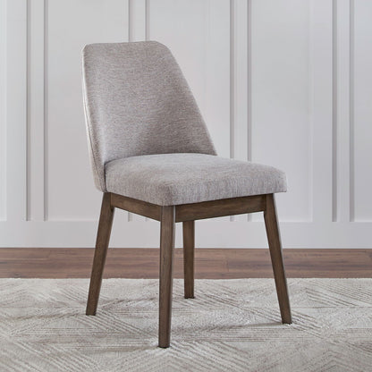 Edison - Upholstered Side Chair - Brownstone