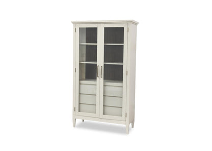 Reflections - Display Cabinet - Cashmere / Dark Roast