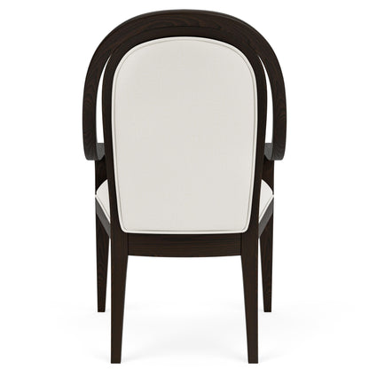 Lydia - Curved Upholstered Chair