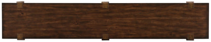 Home Accent - Skinny Console Table - Dark Brown