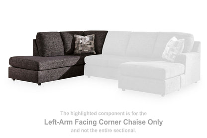 Lentiz - LAF Corner Chaise - Onyx