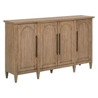 Pavilion - 4 Door Accent Cabinet - Natural