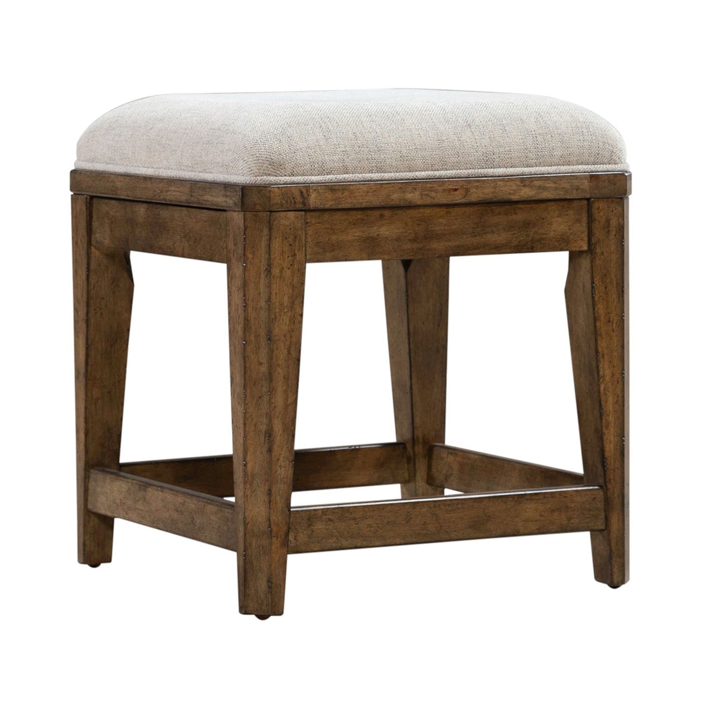 Carolina Park - Upholstered Console Stool - Amber Brown