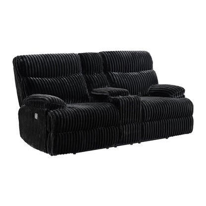 Admiral - Motion Loveseat With Console