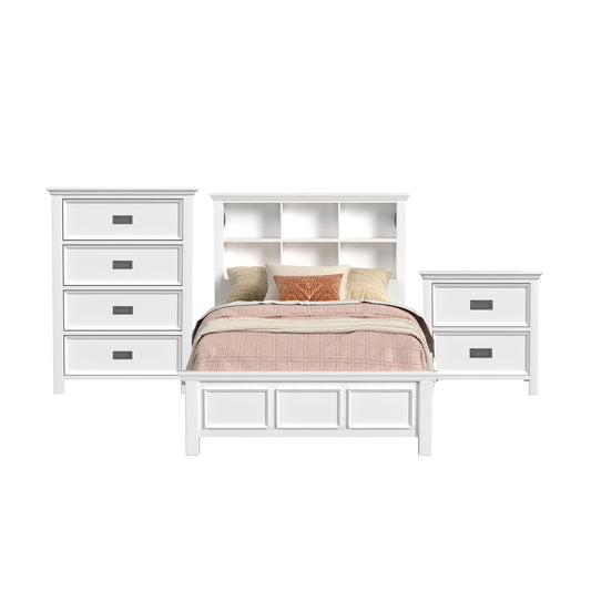Hampton Kids - Bookcase Bedroom Set