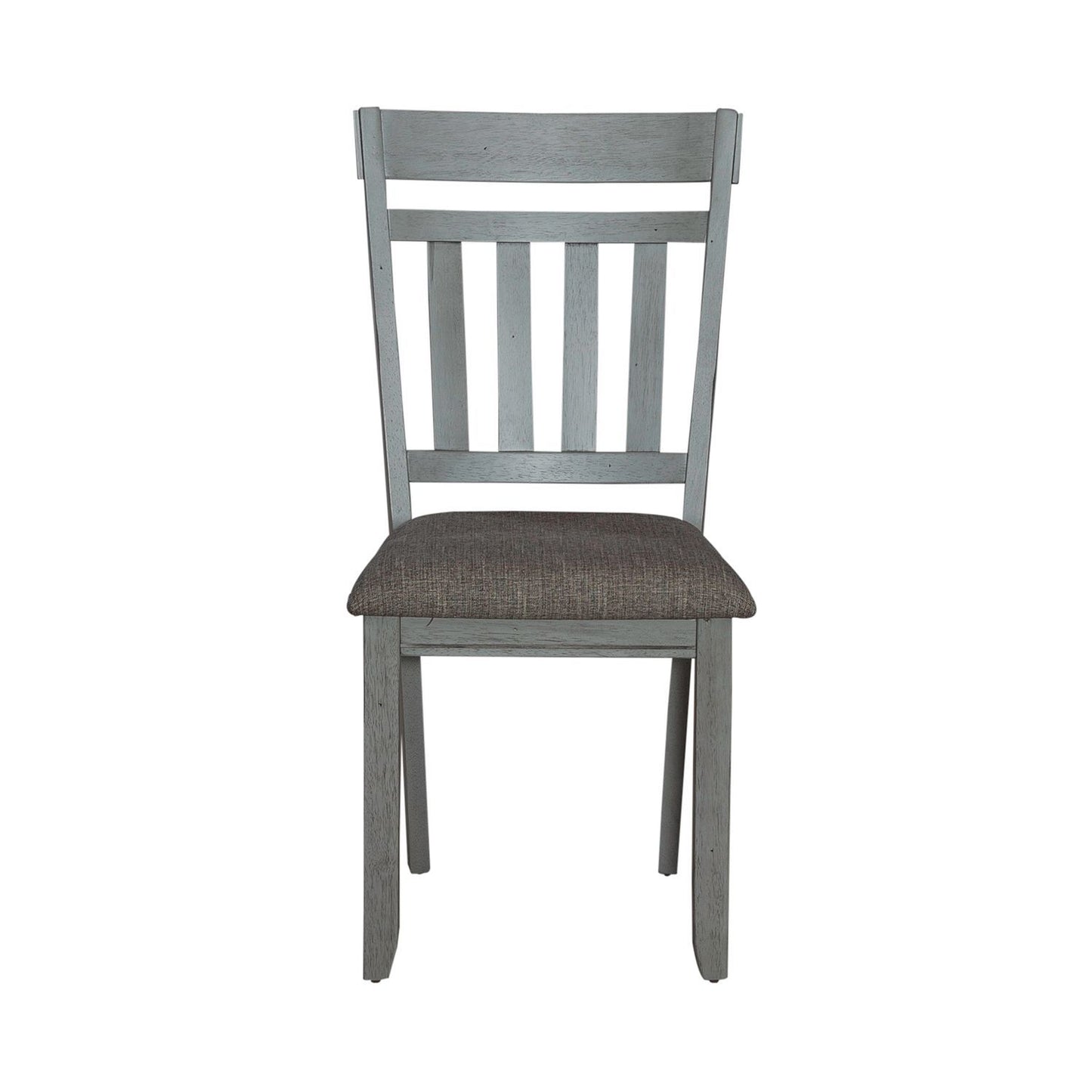 Newport - Splat Back Side Chair - Smokey Gray / Carbon Gray