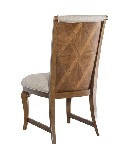 Echelon - Upholstered Side Chair (Set of 2) - Heritage Walnut
