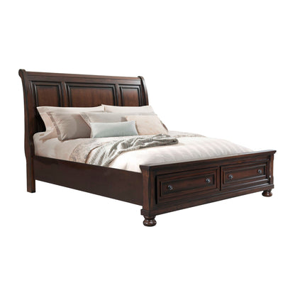 Kingston - Bed With Storage Footboard And Non-Storage Rails