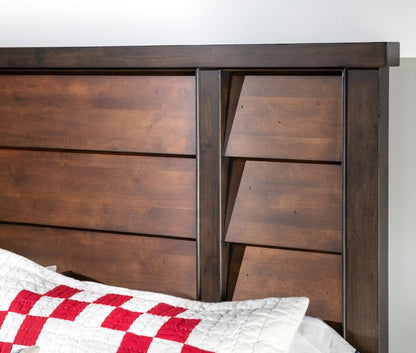 Lake House - Complete Horizontal Slat Panel Bed