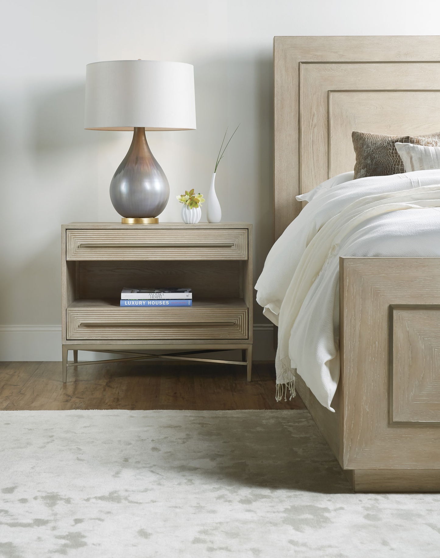 Cascade - 2-Drawer Nightstand - Light Brown