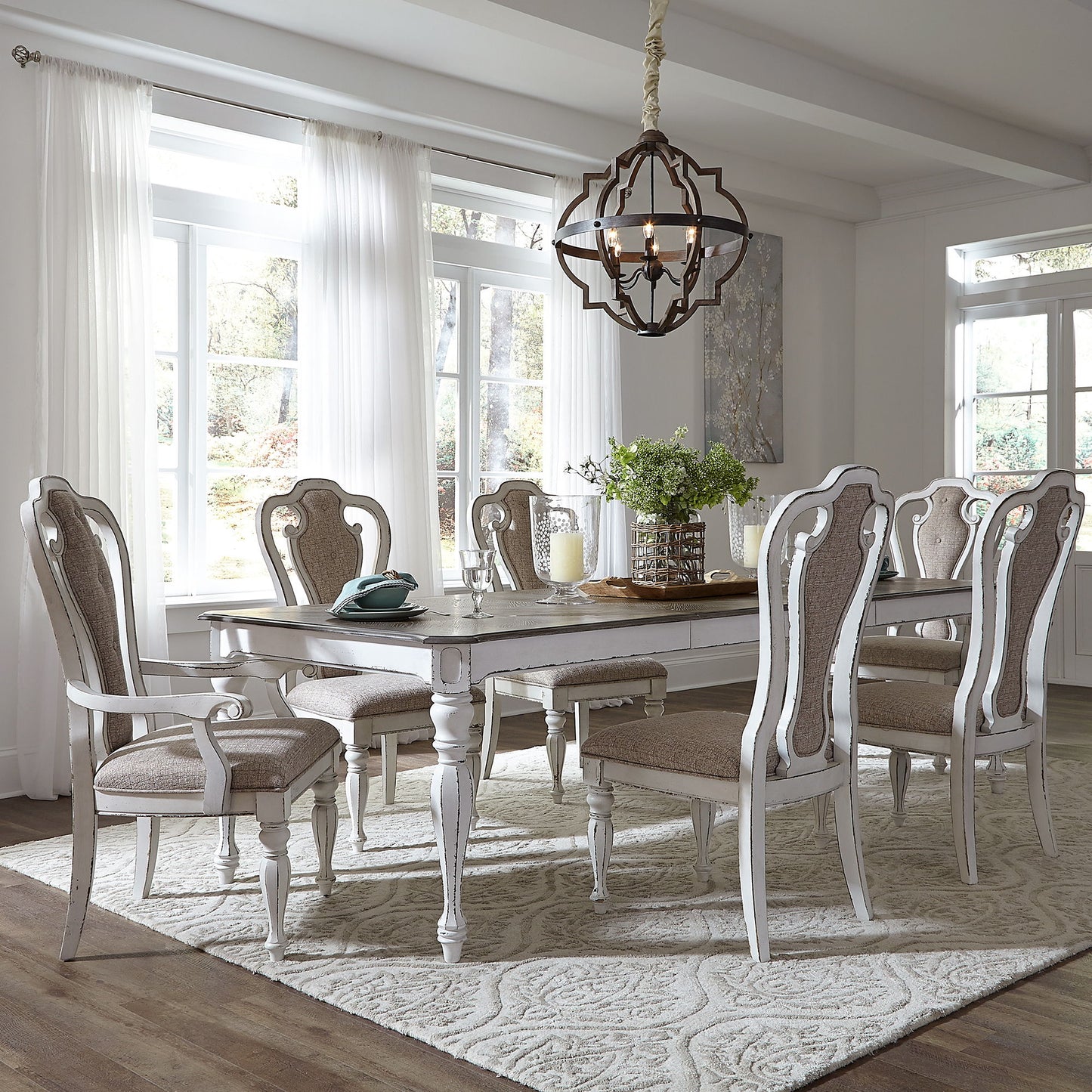 Magnolia Manor - Rectangular Table Set