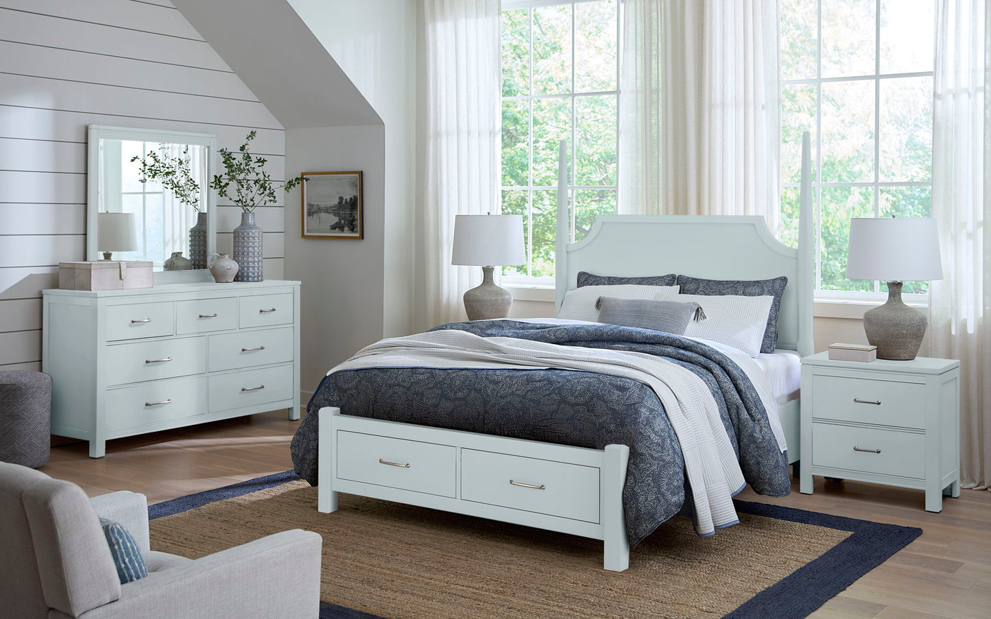 Tide & Timber - Pencil Post Storage Bed