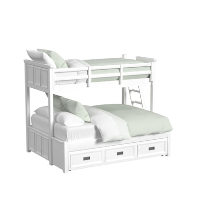 Hampton Kids - Bunk With Ladder And Trundle
