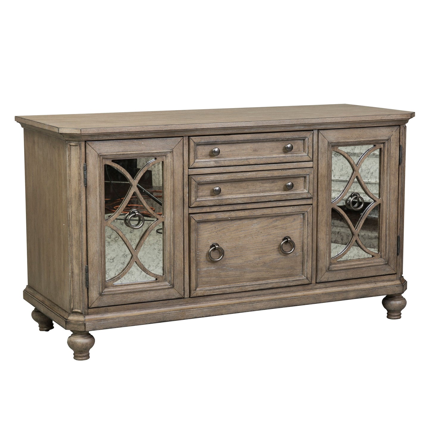 Simply Elegant - Credenza - Heathered Taupe
