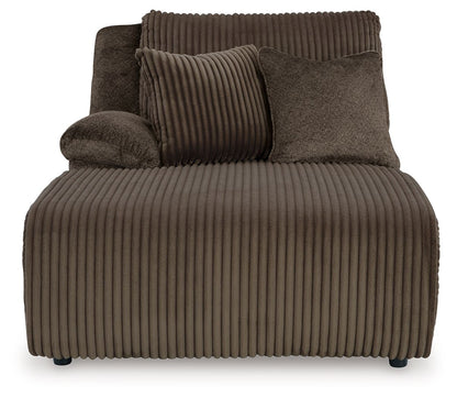 Top Tier - Laf Press Back Chaise - Chocolate