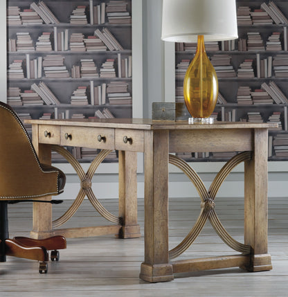 Melange - Architectural Writing Desk - Light Brown