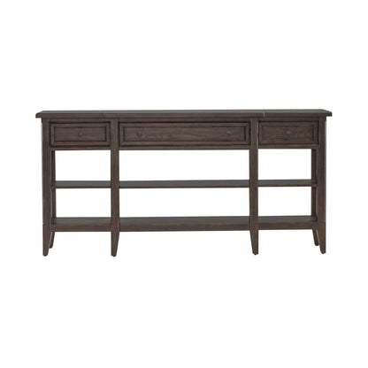 Paradise Valley - Hall Console Table - Saddle Brown