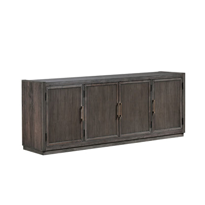 Modern Edge - 77" TV Console - Caffe