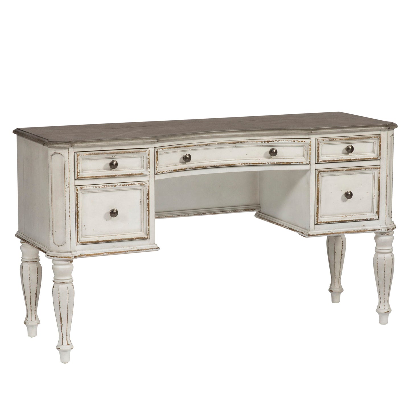 Magnolia Manor - Vanity Desk - Antique White