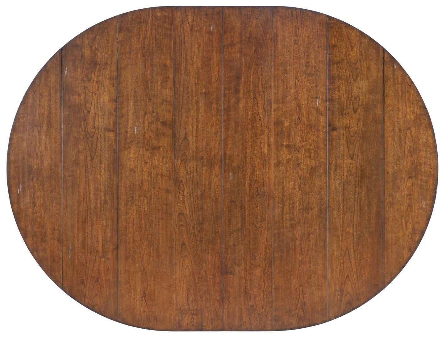 Fenmore - Complete Round Dining Table - Mocha And Distressed Cherry