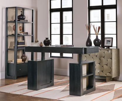 Melange - Pinwheel Hall Chest - Gray