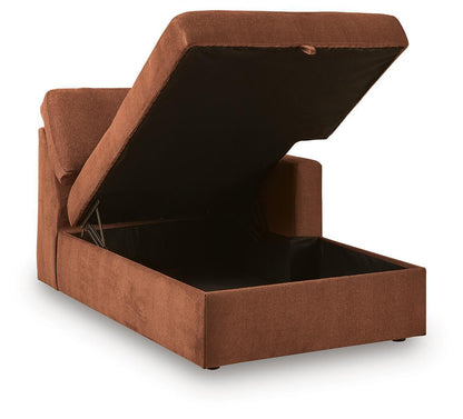 Modmax - RAF Corner Chaise With Storage - Spice