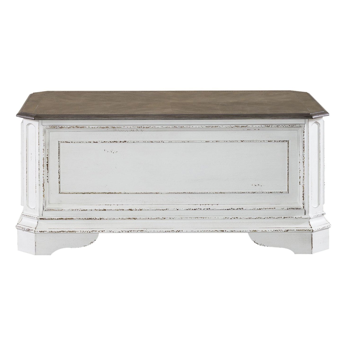 Magnolia Manor - Storage Trunk - Antique White