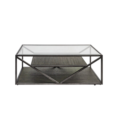 Arista - 3 Piece Table Set (1 Cocktail 2 End Tables) - Cobblestone Brown / Gray Dusty