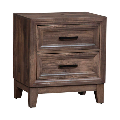 Ridgecrest - 2 Drawer Nightstand - Cobblestone